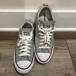 Gray Low Top Converse